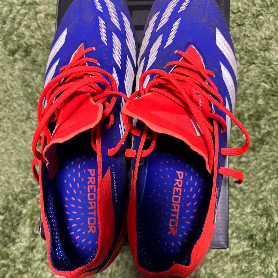 Adidas Predator サッカーシューズ 青赤