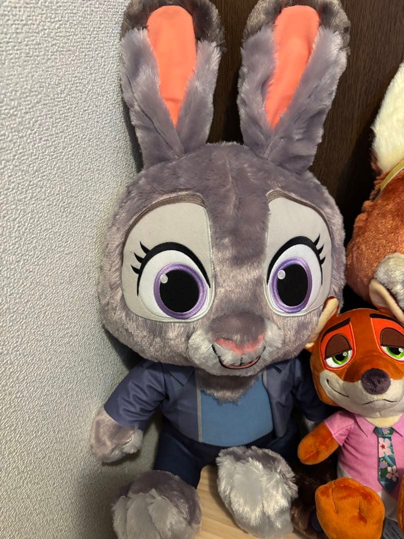 ズートピア2 スーパーラージぬいぐるみ ジュディ&ニック