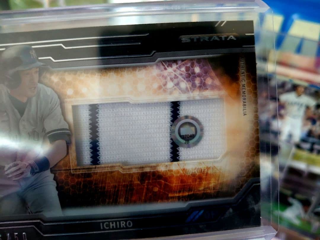 【激レア】イチロー 実使用ユニフォーム封入 ジャージカード topps