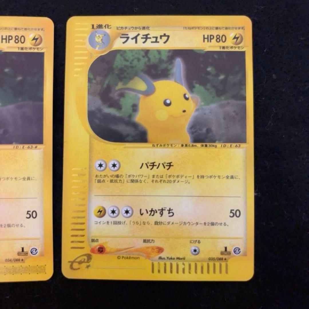 #ゆんの気まぐれオークション　（梅）　ピカチュウ　ライチュウ