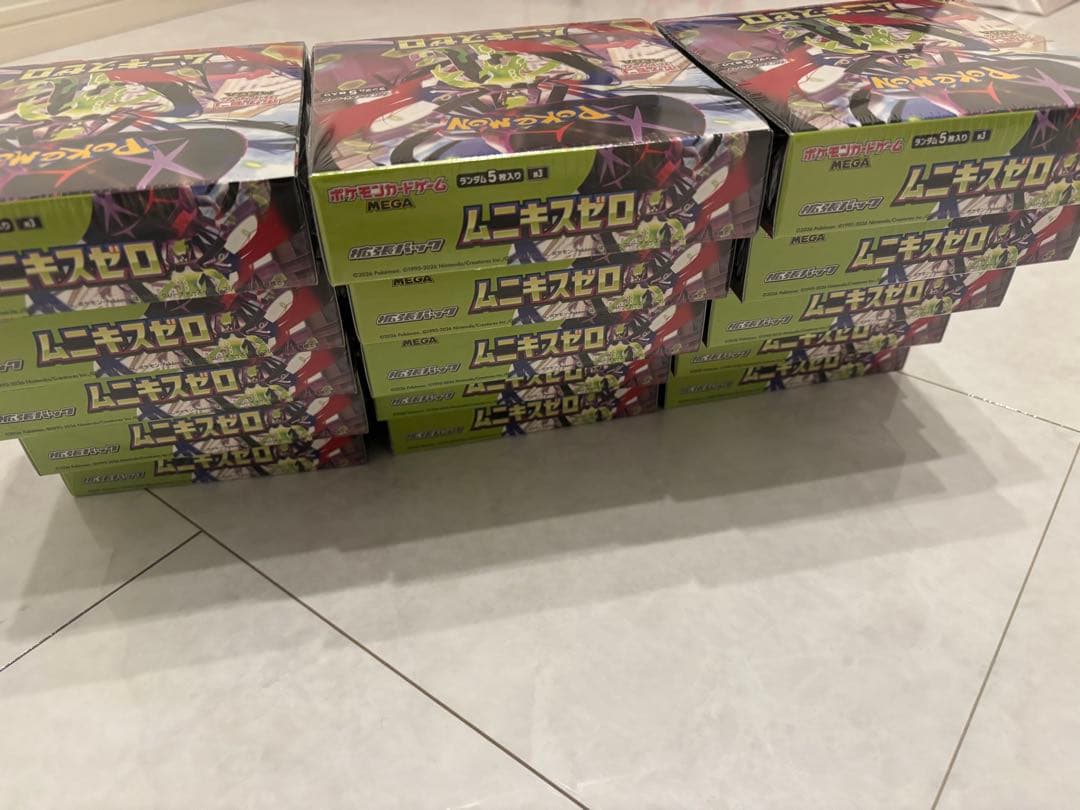 ポケモンカード　ムニキスゼロ　15BOX シュリンク付