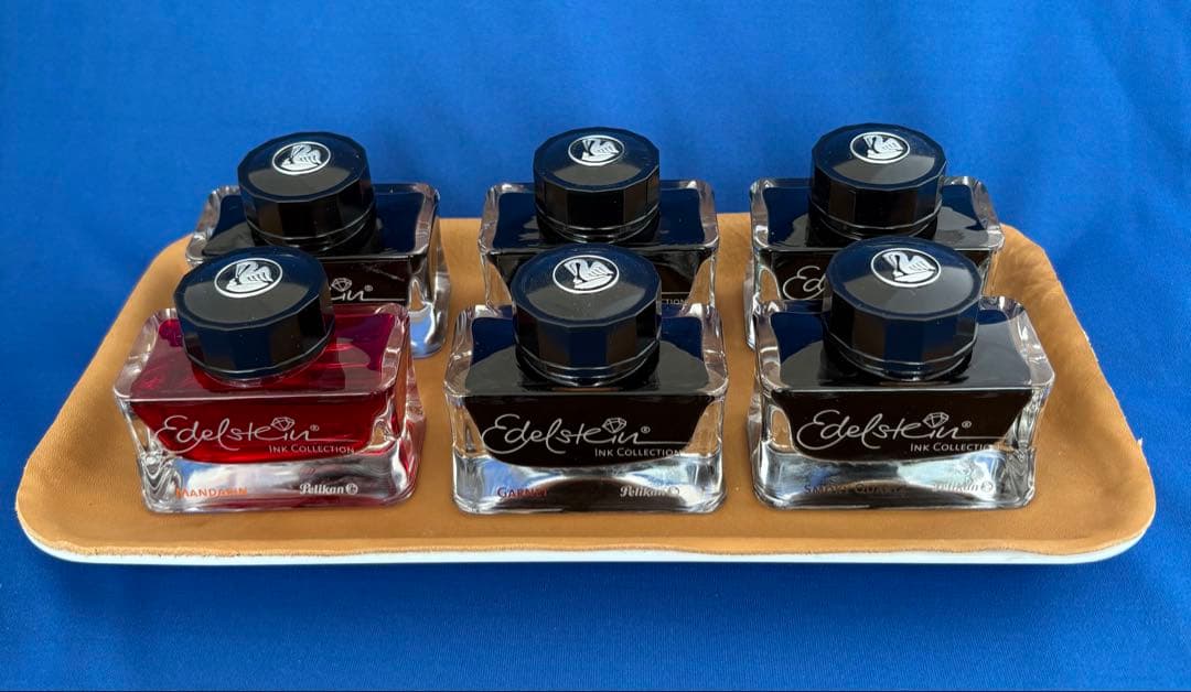 Kinesis　ペリカン　Edelstein 万年筆インク 6本セット