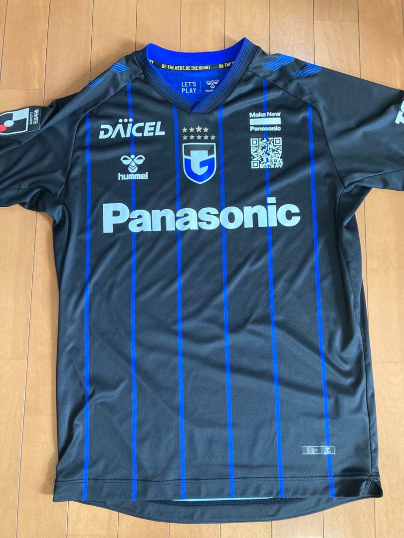 ウェルトン選手サイン入り 2024年ガンバ大阪オーセンティックユニフォーム97番