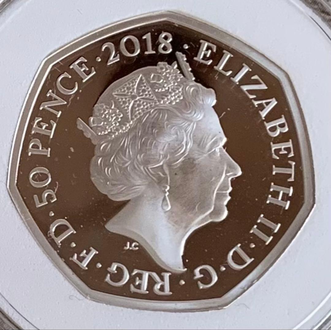 2018年 フロプシー プルーフ銀貨 ビアトリクスポター ピーターラビット