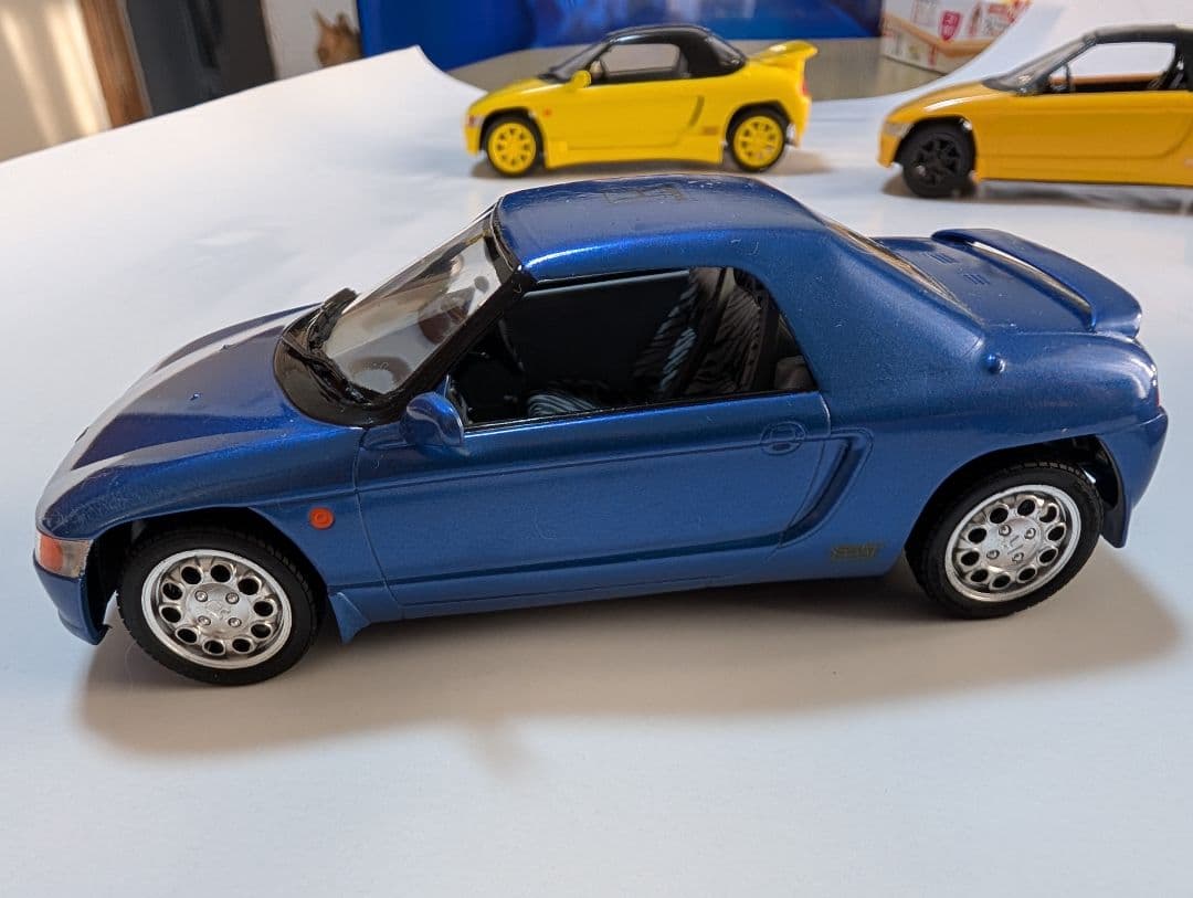 ホンダビート1/24完成品の4台セットジャンク