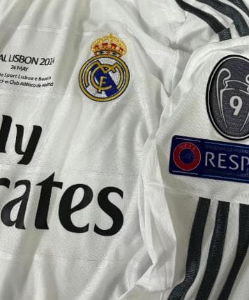 2013/14 レアル・マドリード ホーム 11番 ベイル 長袖ユニフォーム