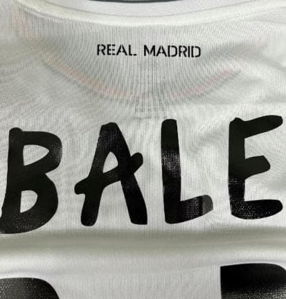 2013/14 レアル・マドリード ホーム 11番 ベイル 長袖ユニフォーム