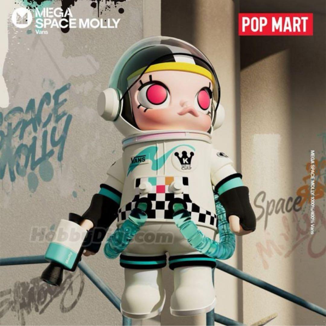POPMART MEGA SPACE MOLLY 400% VANS 新品未開封