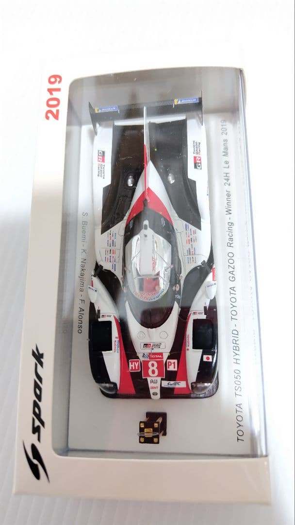 【絶版、限定】1/43TOYOTA TS050 HYBRID2019