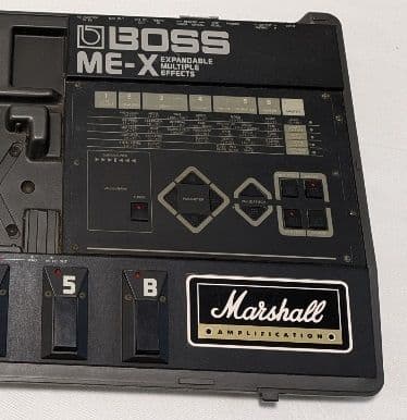 マルチエフェクター BOSS ME-X Expandable effects