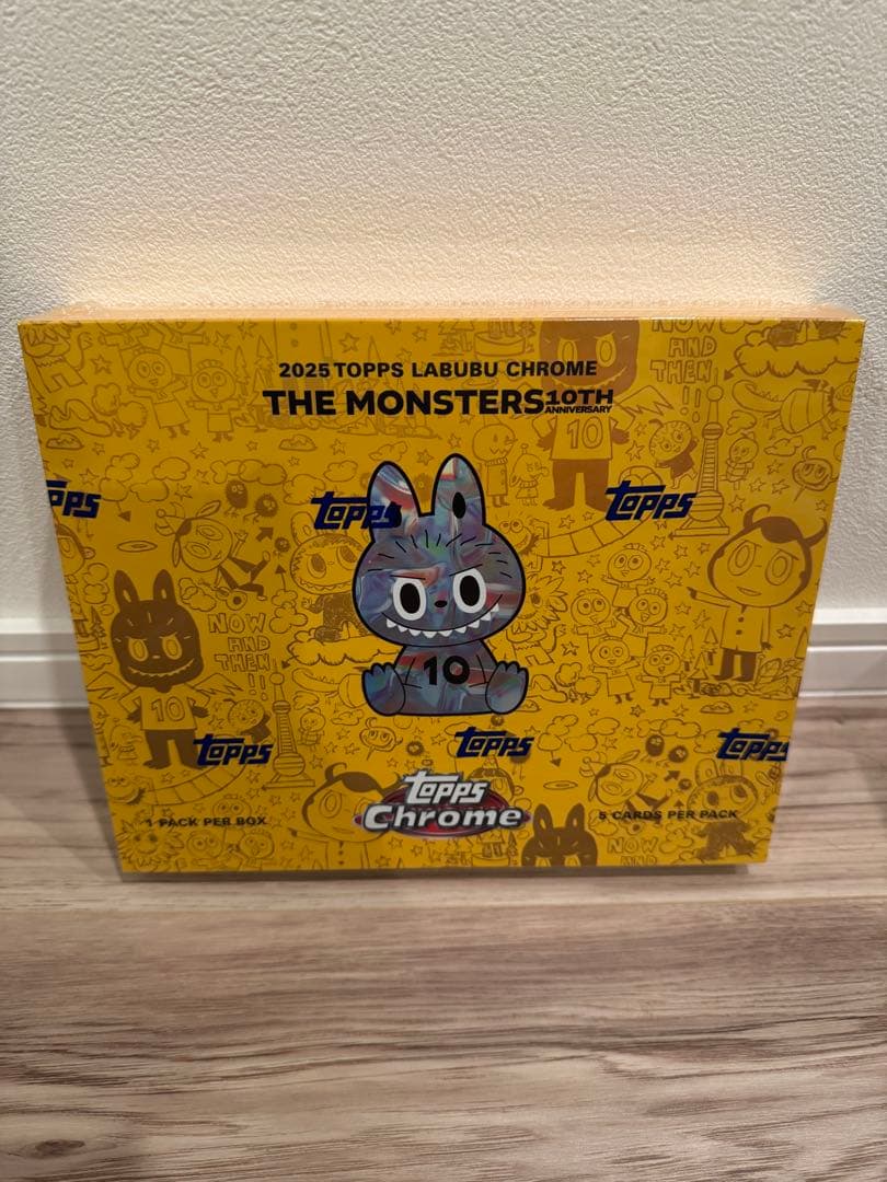 Topps Chrome 10周年記念ボックス ラブブ 1BOX 新品未開封