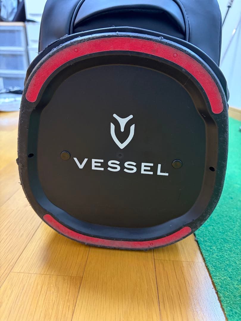ベゼル キャディバック VESSEL 黒赤