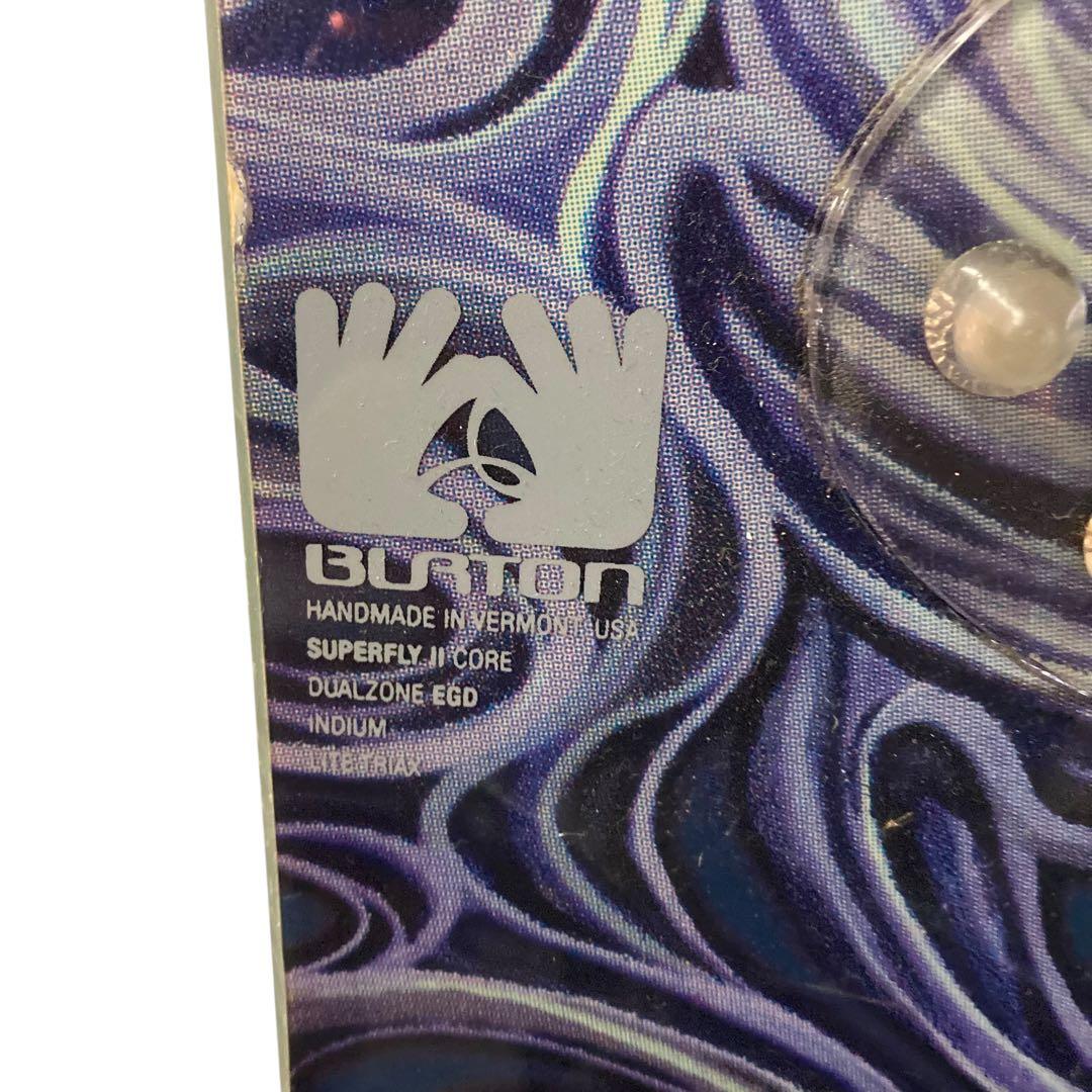 【メ0204-09】BURTON スノーボード 156cm バインディング付き