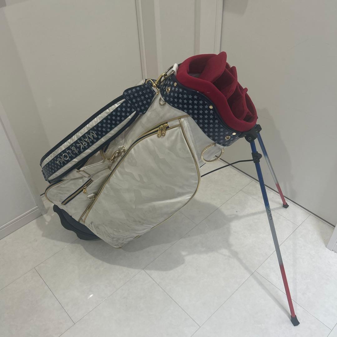 MARK LONA ゴルフバッグ・キャディバッグ ホワイトカモ