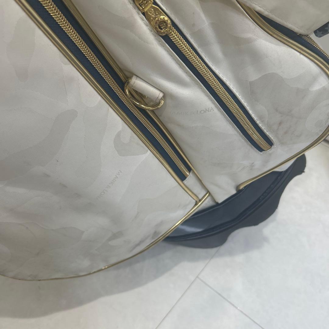 MARK LONA ゴルフバッグ・キャディバッグ ホワイトカモ