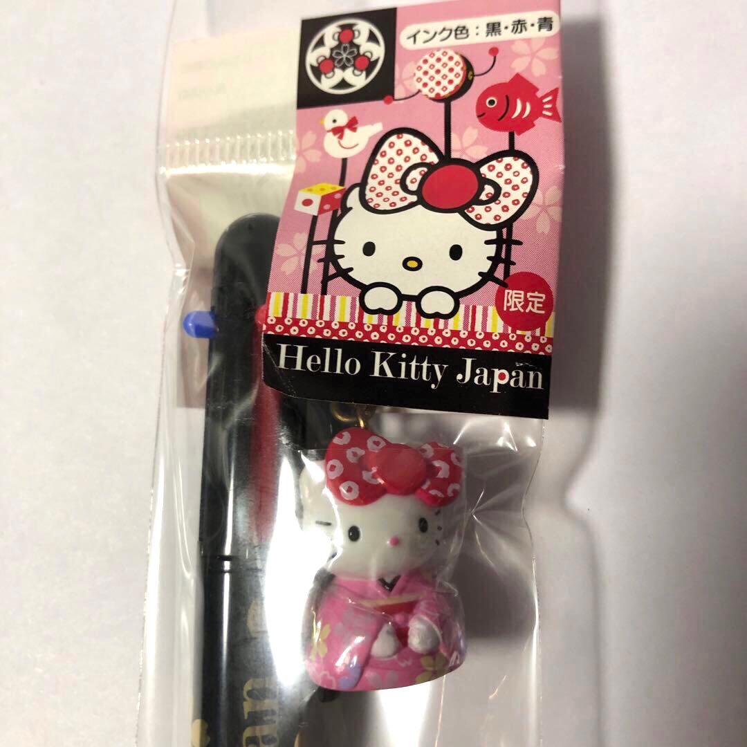 ハローキティ　ボールペン　三色　新品未使用