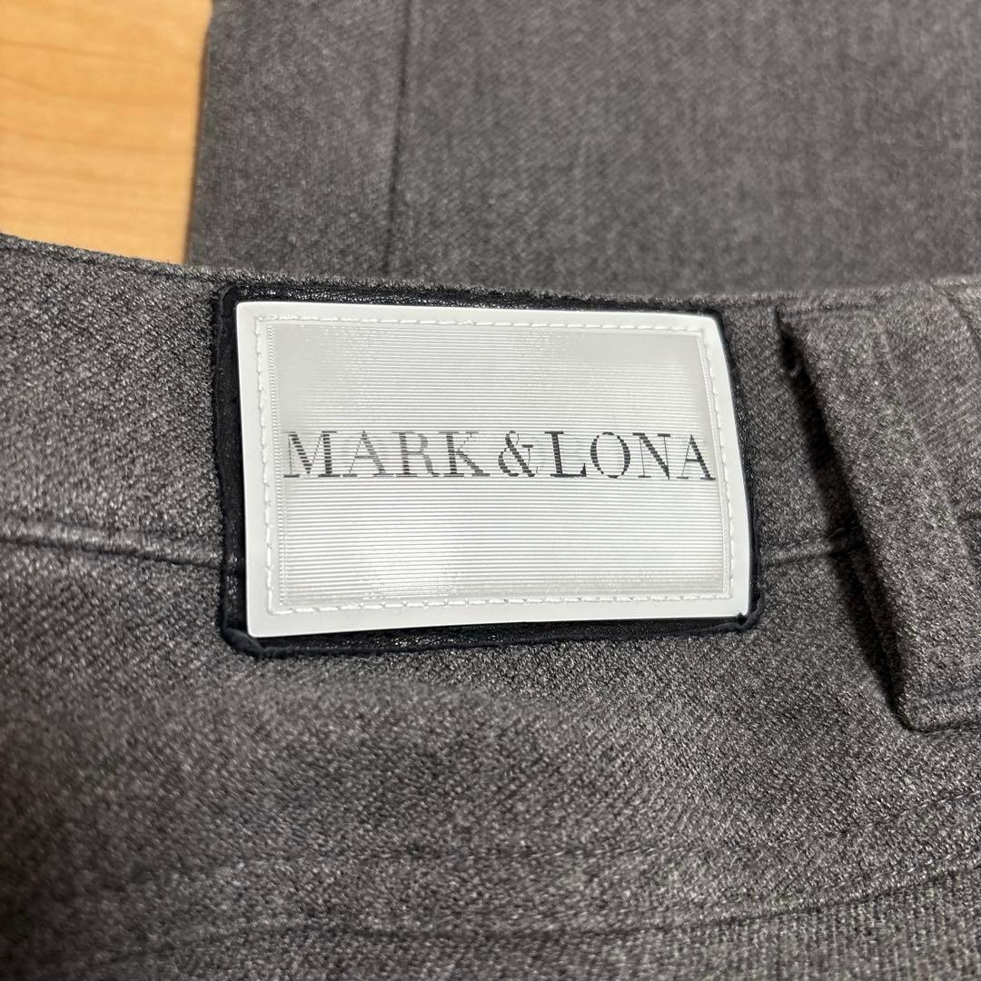 MARK&LONA マークアンドロナ ゴルフパンツ グレー 36 日本製