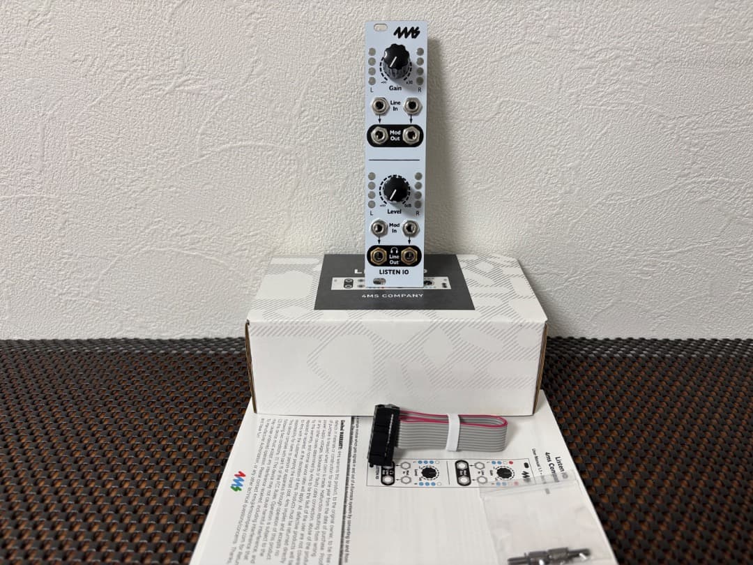 4ms Listen IO ユーロラック モジュラーシンセ