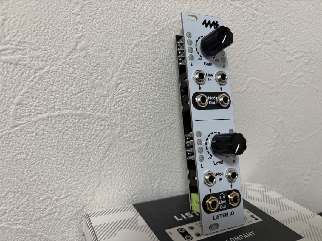 4ms Listen IO ユーロラック モジュラーシンセ