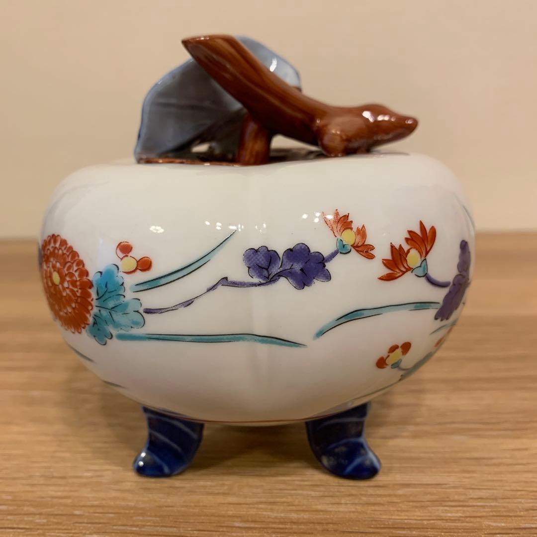 柿右衛門　三足香炉 1客 人間国宝 131