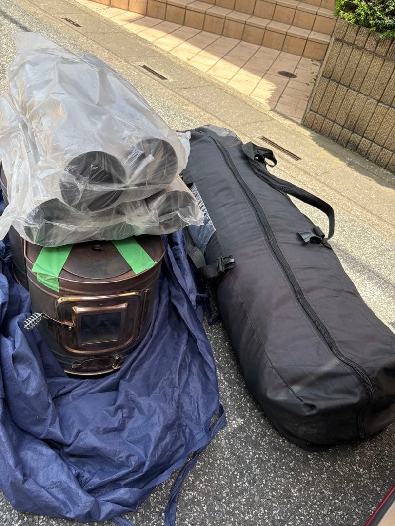 中古【ととのい保証】テントサウナセット一式