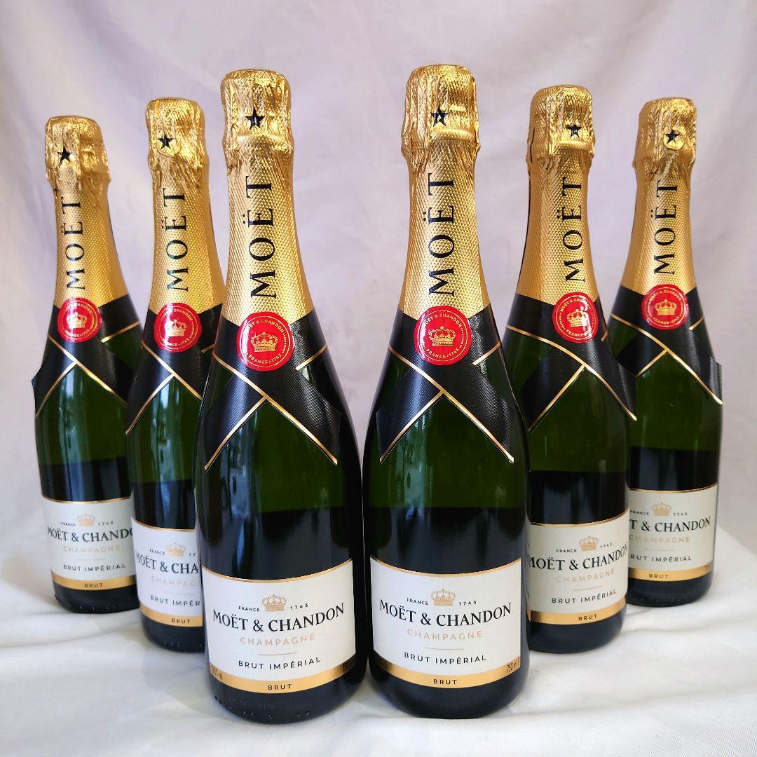 モエ・エ・シャンドン　ブリュット　750ミリが６本です