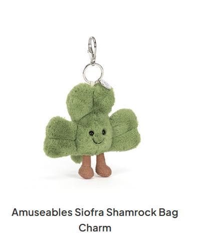 ジェリーキャット Siofra Shamrock Bag Charm