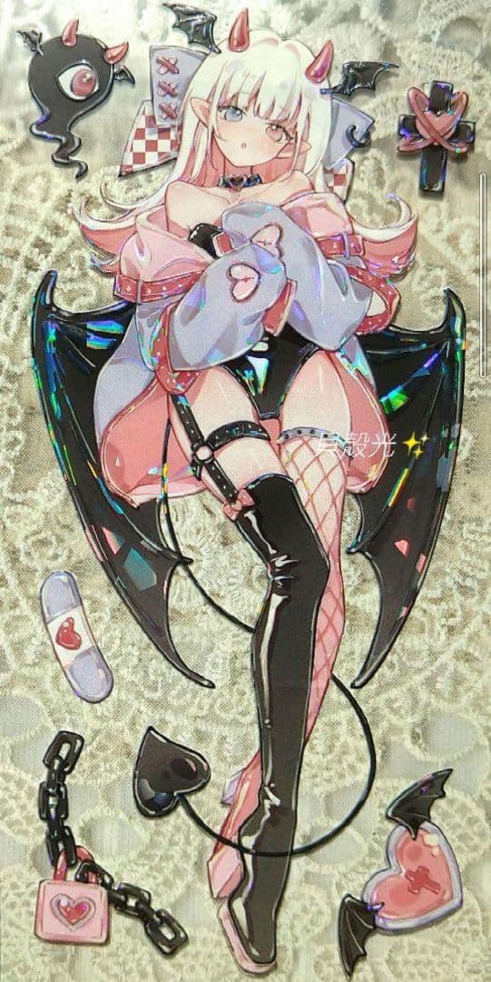 再販☆SALE☆J256＃魅魔(贝壳光)切り売り海外人物マステ女の子