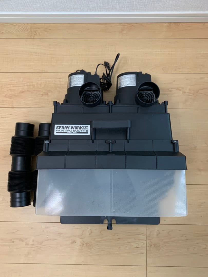 タミヤ・ペインティングブースIIツインファン74534