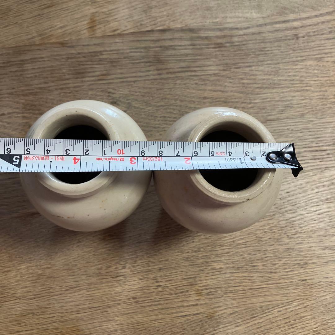 英国　イギリス　アンティーク　Virol アンティーク陶器　2個セット