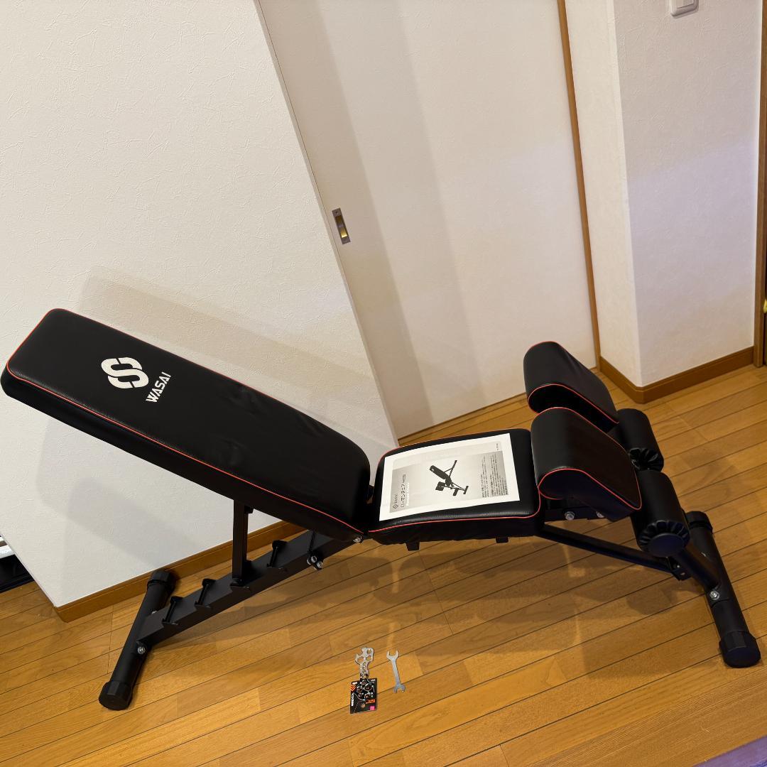 【WASAI マルチトレーニングベンチ】自宅トレーニングに最適！