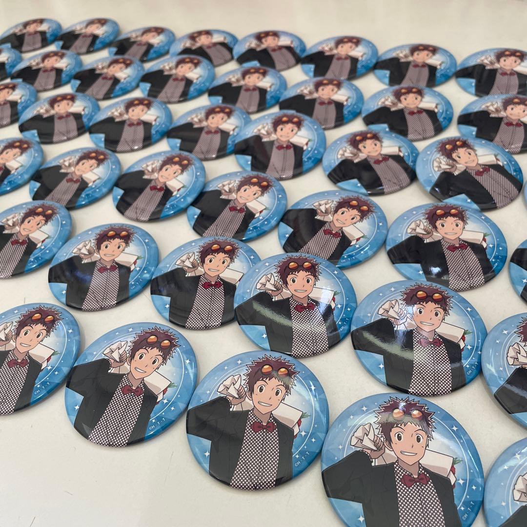 8.デジモン マルイ 本宮大輔 缶バッジ　THE BIGINNING　お祝い