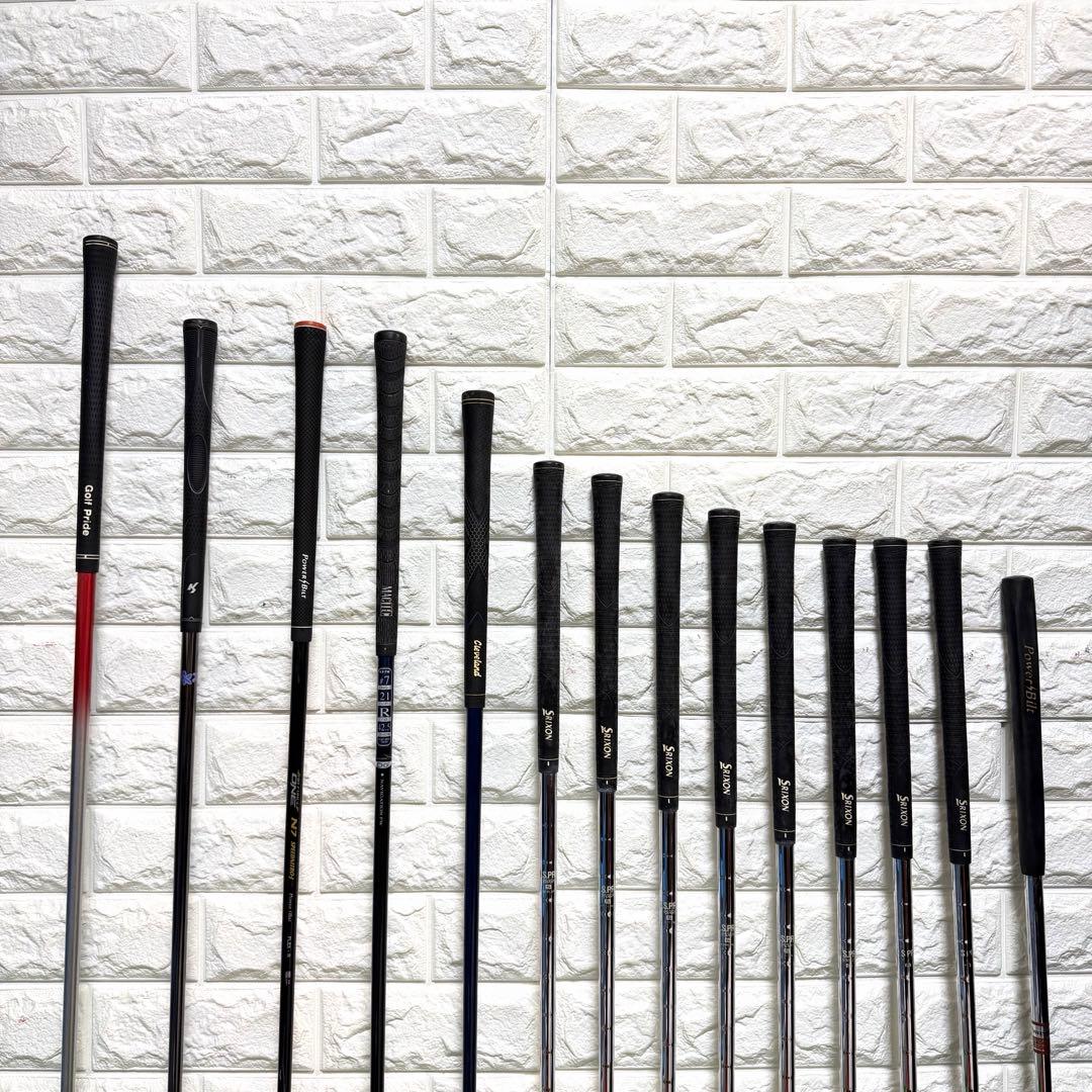 ゴルフセット　豪華　SRIXON ラウンド仕様　メンズ　飛距離抜群　すぐ使える