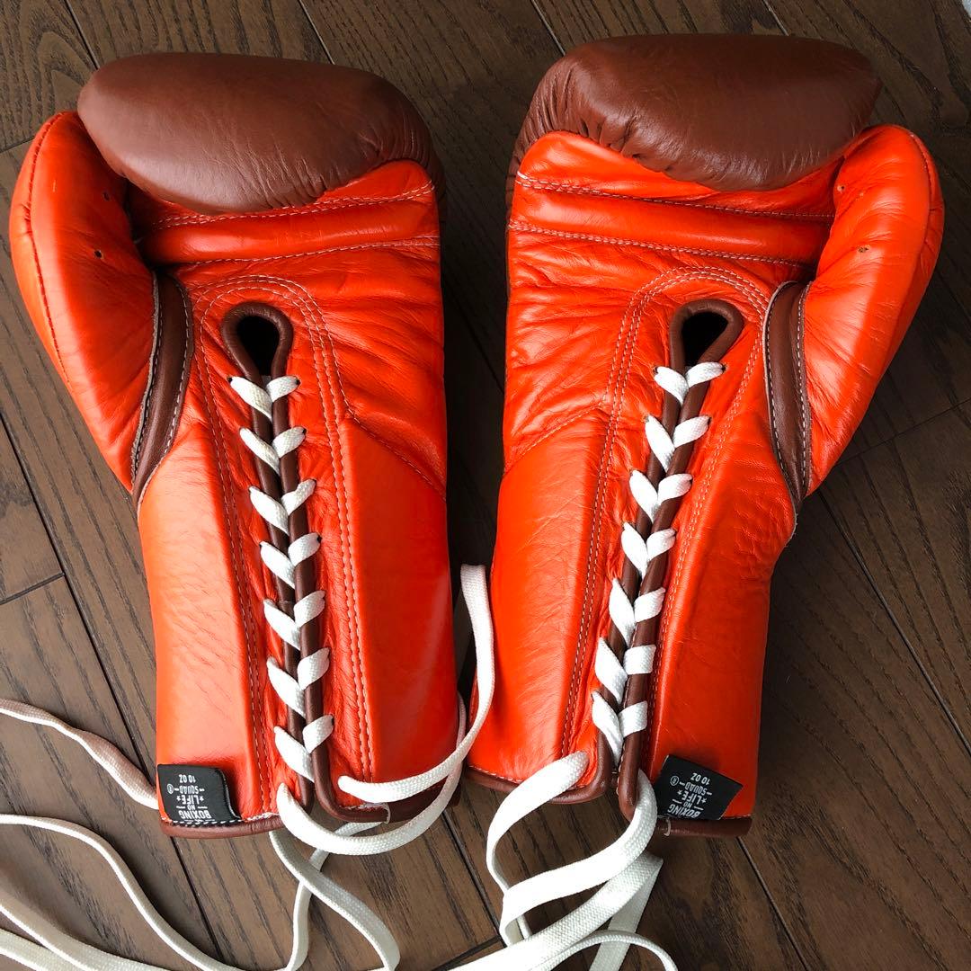 ボクシンググローブ　ノーボクシングノーライフ　10oz特注品