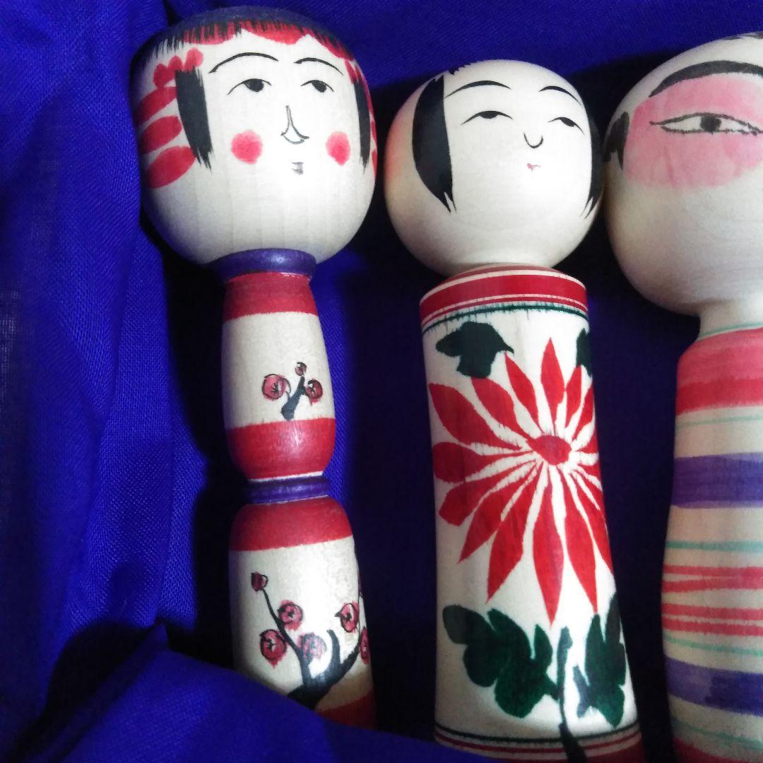 限定品　第四回　山河之響の会　こけし7本セット