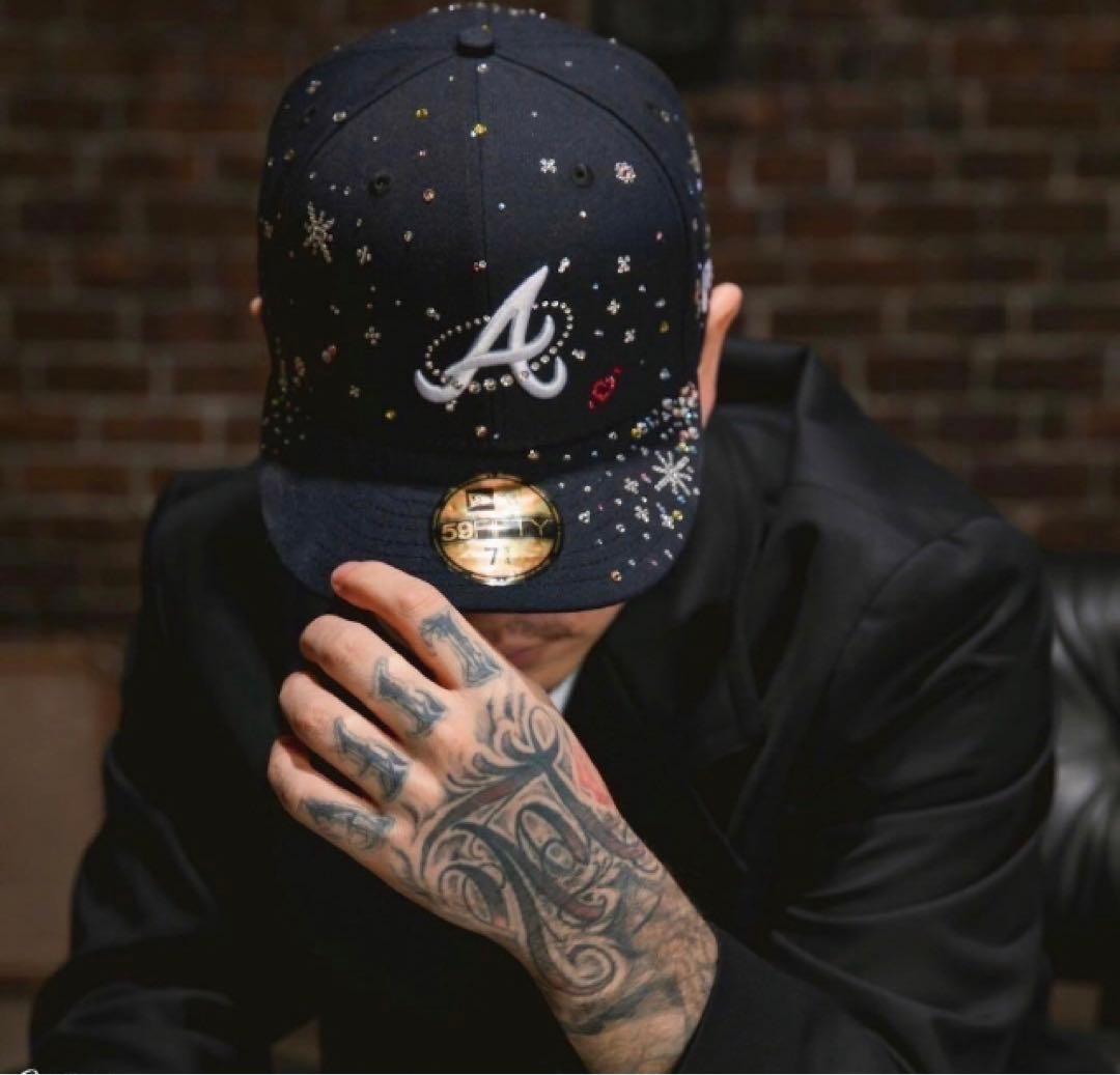 カラフル✨ジュエルキャップNew Era スワロフスキーキャップ 7 1/8