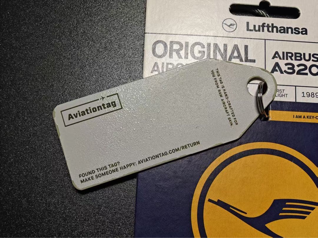 ルフトハンザドイツ航空 Aviationtag イエロー