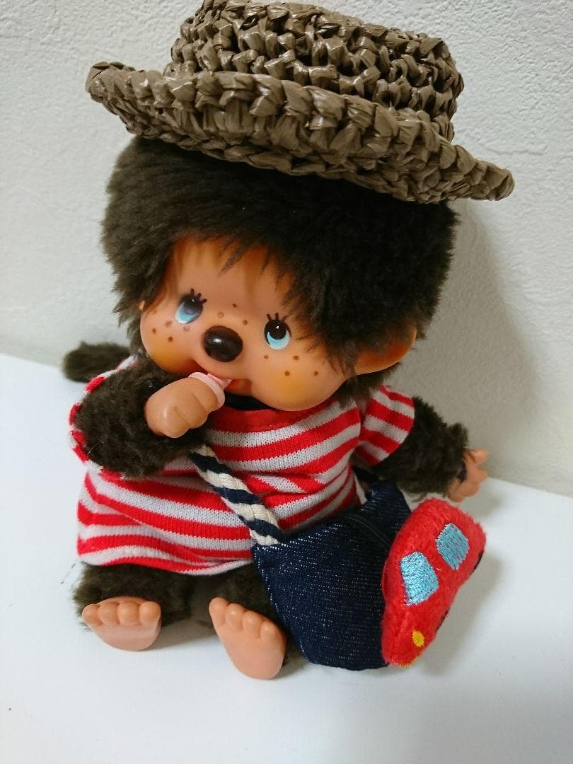 フモフモさん Mサイズ 赤い車つきポシェット