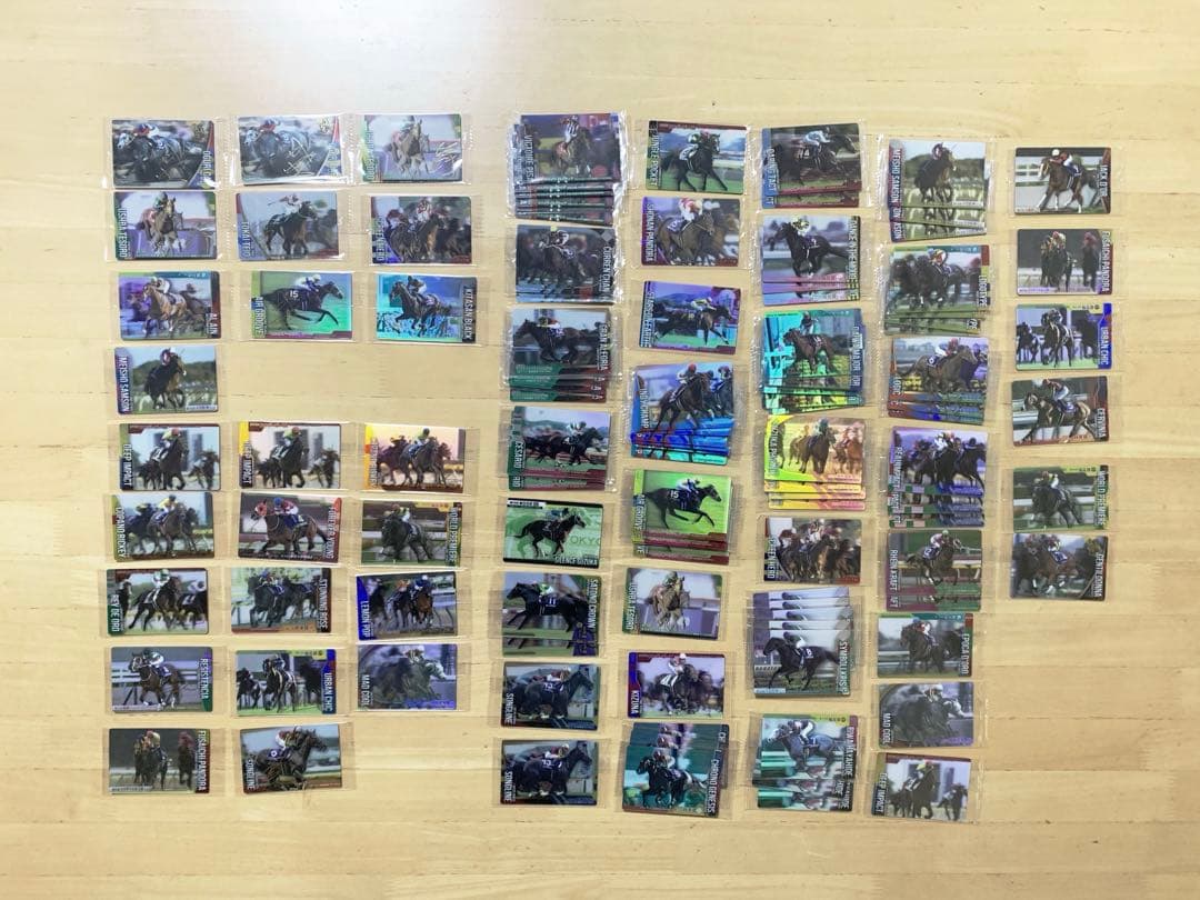 り*う様 サイン24枚＆ノーマル大量 第1、2、3弾（R） サラブレッドホースコ