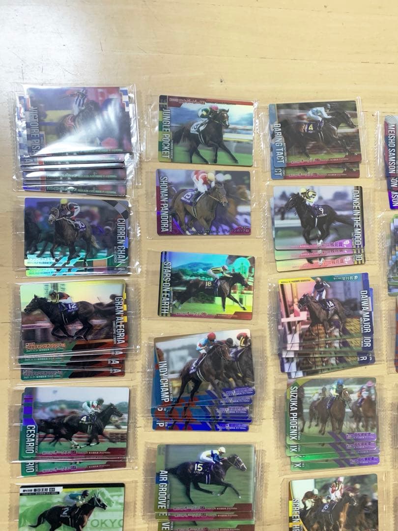 り*う様 サイン24枚＆ノーマル大量 第1、2、3弾（R） サラブレッドホースコ