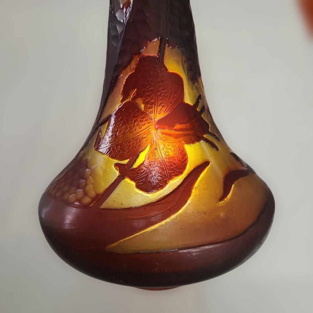 エミール・ガレ「花瓶」アンティーク