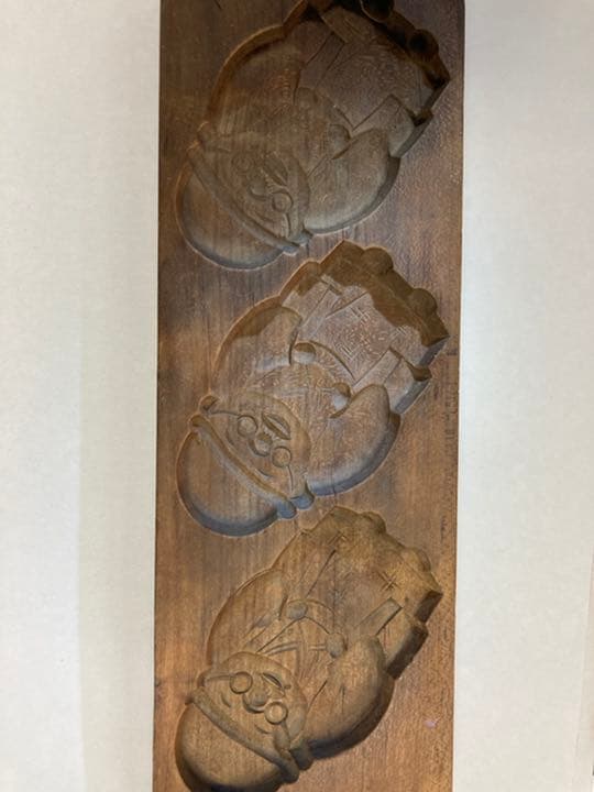 大正時代に大人気！のんきな.とおさんの老舗和菓子屋の絶妙に彫り上げられた木型です