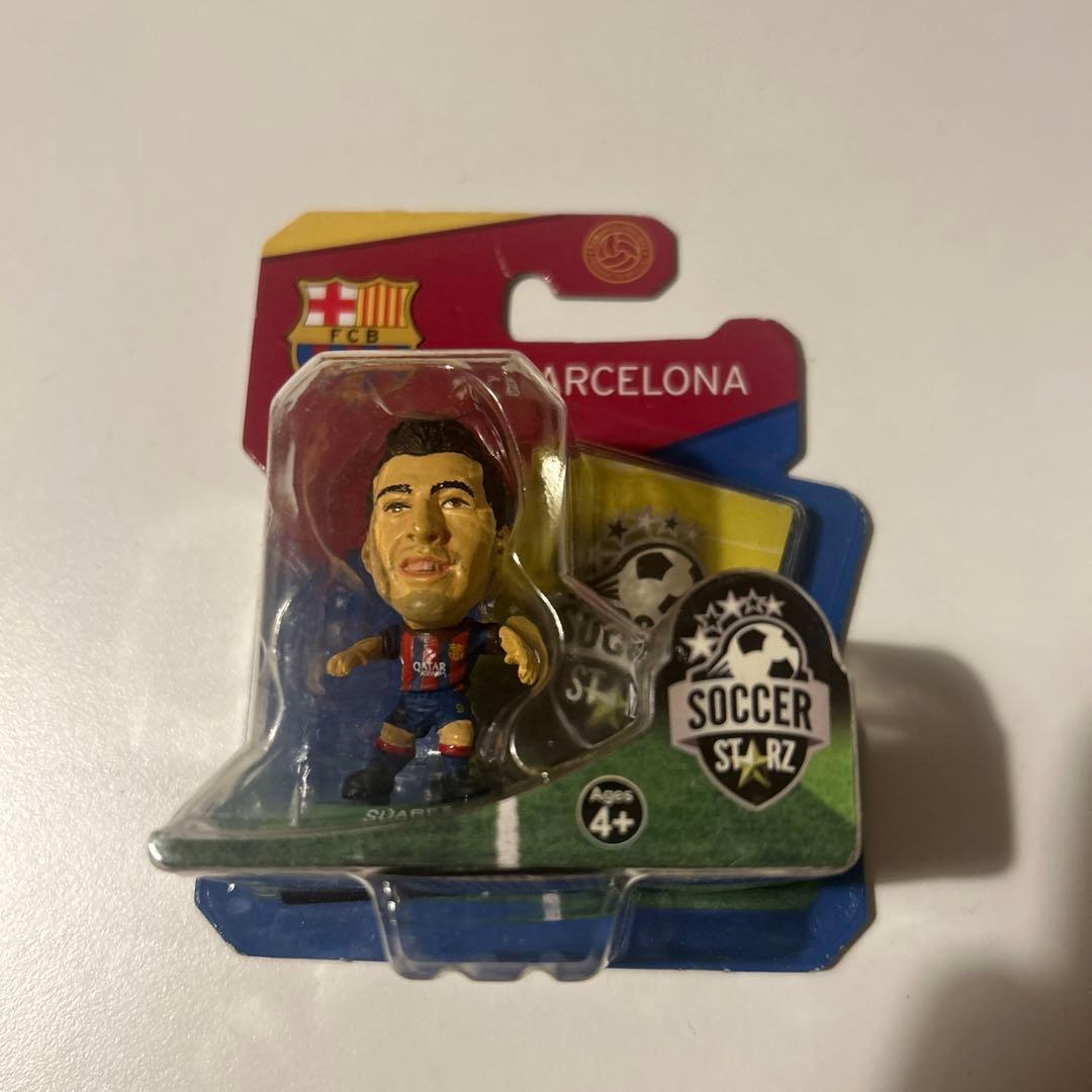 FCバルセロナ ルイス・スアレス フィギュア　SOCCER STARZ