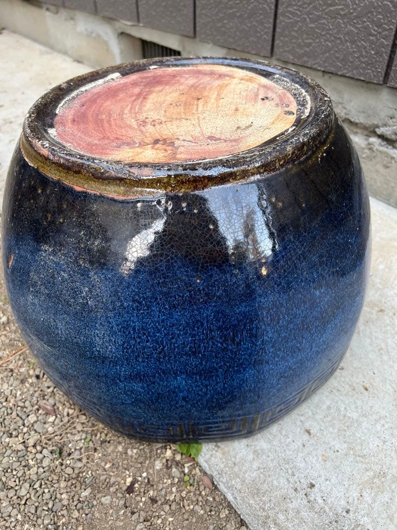 火鉢 直径約36cm金魚鉢 睡蓮鉢 メダカ鉢