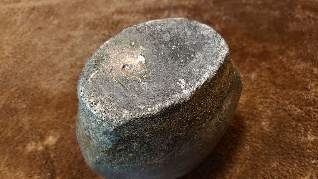 古越前　越前焼　偏壺　釉薬　花入　薪窯　西浦武　山田和　１客