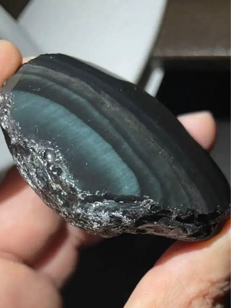 研磨品　十勝石玲瓏レインボー