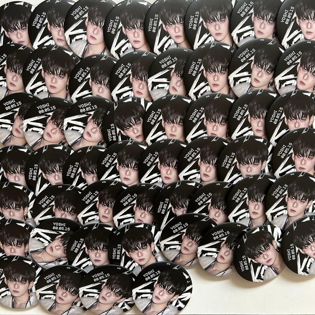 Treasure King KONG 缶バッジ ヨシ 52個