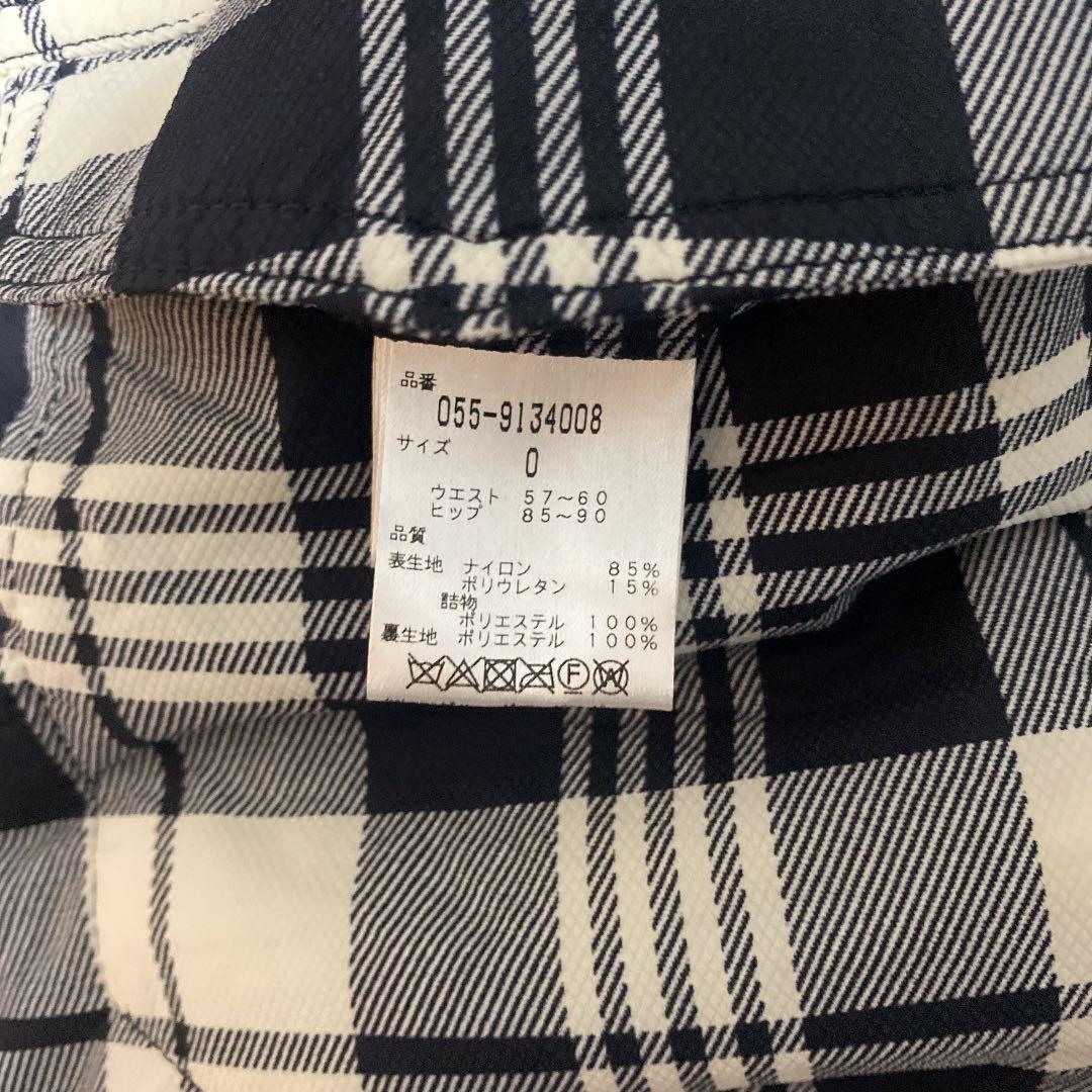 パーリーゲイツ♡スカート♡チェック♡ホワイト♡ネイビー♡S