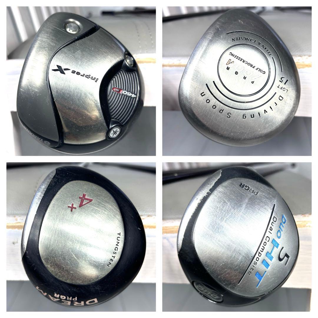 本格派 メンズゴルフクラブ 14本 フルセット ゴルフセット お試しセット