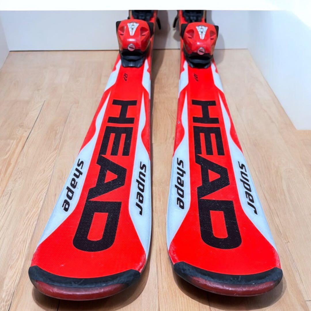 【ジュニア用】HEAD SUPER SHAPE 127cm スキー板 初心者向け
